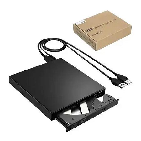Gravador DVD Externo OEM Usb 2.0