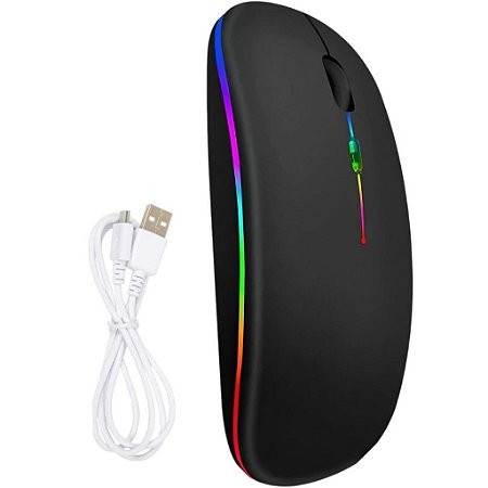 Mouse Sem Fio Recarregável Bluetooth Altomex AG-690-C 1600dpi