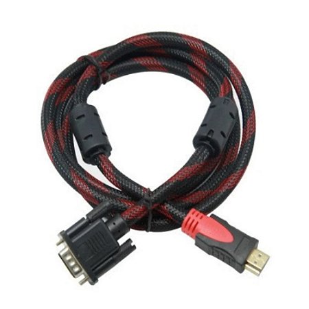 Cabo Conversor Video HDMI M / VGA M 1,80mts