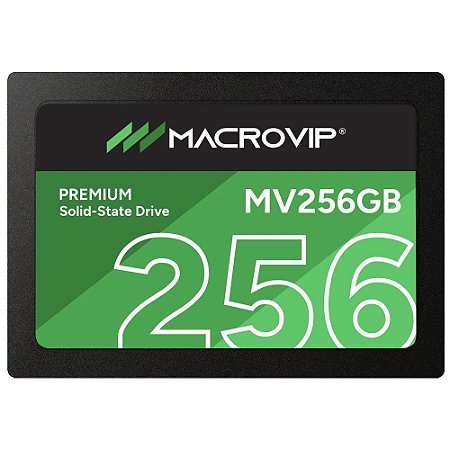 SSD 256gb Macrovip MV256 Sata3 2,5" 520 / 450mbps