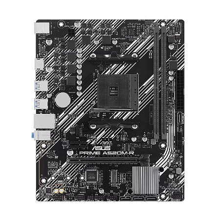 Placa Mãe AM4 Asus Prime A520M-R Nvme DDR4