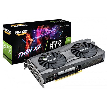 Placa Video 12Gb RTX3060 Inno3d Gddr6 Twin X2