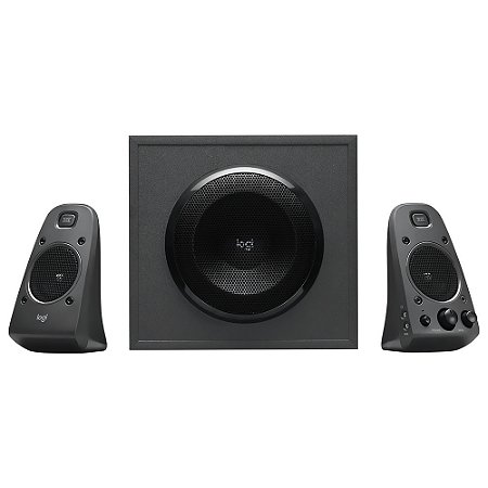 Caixa Som Subwoofer 2.1 Logitech Z625 THX 400w 110v Preto