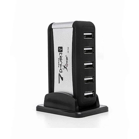 Hub Usb 07 Portas Usb 2.0 Knup HB-T68 c/ Fonte