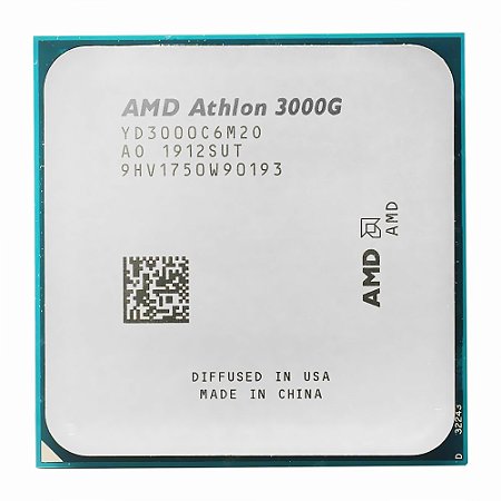 Processador Amd AM4 Athlon 3000G 3.5ghz 5mb OEM S/ Cooler