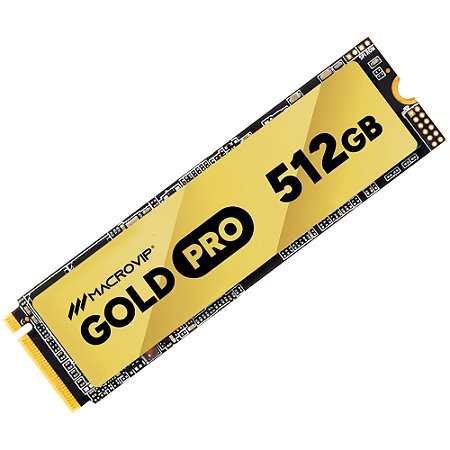 SSD M.2 512gb Macrovip Gold PRO Nvme Pcie