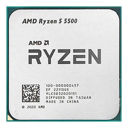 Processador Amd Am4 Ryzen R5 5500 4,2ghz S/ Video 19mb OEM