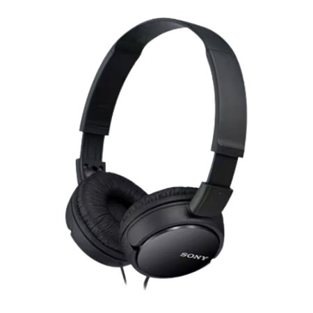 Fone Headphone Sony MDR-ZX110 cabo P3 1,2m Preto