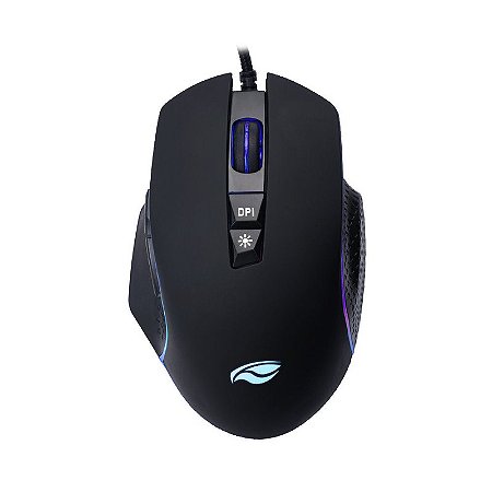 Mouse Gamer Usb C3Tech Commander MG-330BK 6400dpi RGB