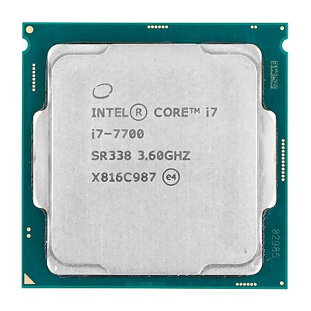 Processador Intel 1151p Core i7 G7 7700 3.6ghz 8mb OEM