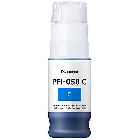 Refil Tinta Canon PFI-050 TC-20 TC-21 Cyan 70ml