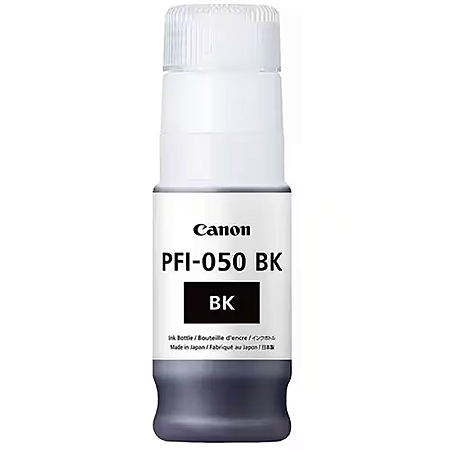 Refil Tinta Canon PFI-050 TC-20 TC-21 Preto 70ml