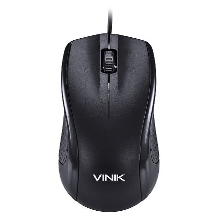 Mouse USB Vinik Corp CM100 1000dpi Cabo 1,8m Preto