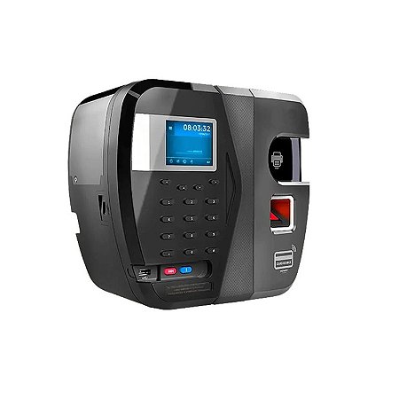 Relogio Ponto NP22 Henry Hexa Adv B Bio Vermelha + Prox