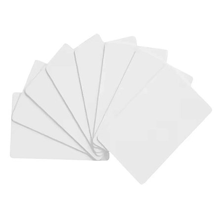 Cartao Ponto Eletronico Pvc Proximidade 125khz C/ 10 Unid