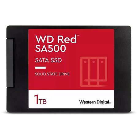 SSD 1tb Western Digital WD Red Sa500 Sata3 2,5" NAS WDS100