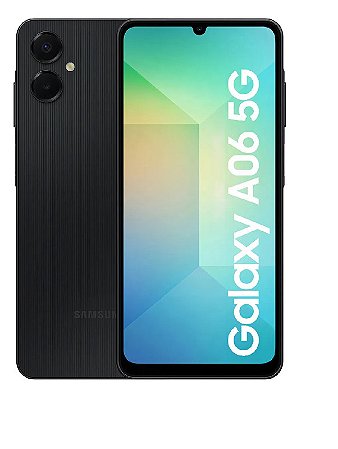 Smartphone Samsung Galaxy A06 4gb 128gb Tela 6,7" Preto 5G