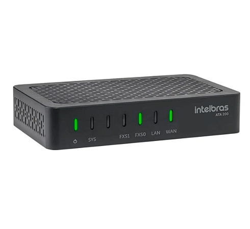 Gateway IP Telfonia VOIP Intelbras ATA 200 02 Canais