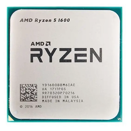 Processador Amd Am4 Ryzen 5 R5 1600 3,6ghz 19mb OEM