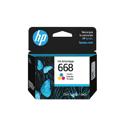 Cartucho Hp 668 Color 7FP36VL 3ml