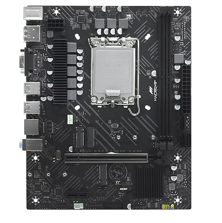 Placa Mãe 1700p Macrovip MV-B760 M.2 HDMI DP VGA DDR5