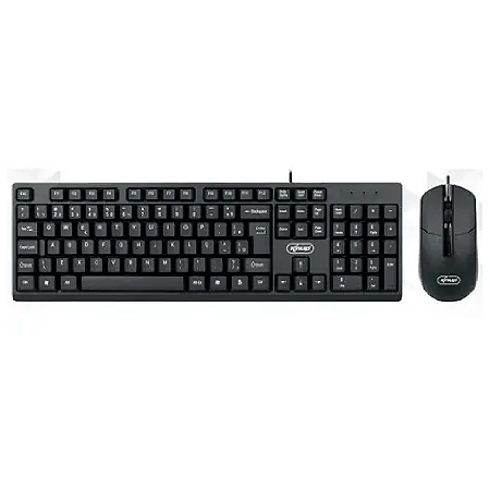 Combo Teclado Mouse USB Knup KP-TE149 Preto