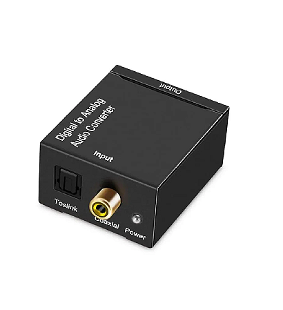 Conversor Audio Optico / RCA Oem ES-09