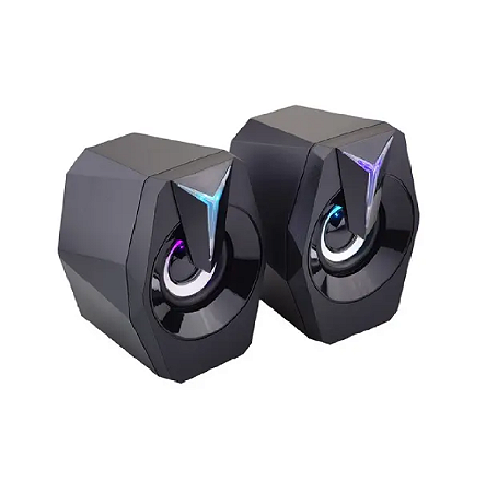 Caixa Som Usb FNX FNXA RGB Preta