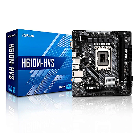Placa Mae 1700p AsRock H610M-H VS M2 Hdmi DDR4