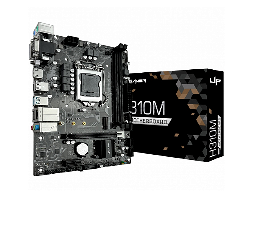Placa Mãe 1151p Up Gamer H310MDR4 Hdmi Vga DDR4