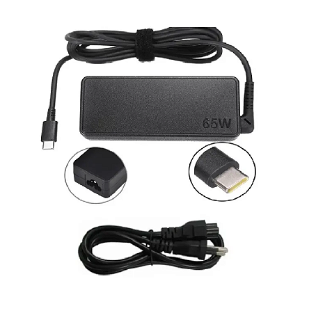 Fonte Carregador Notebook Lenoco 20v - 3,25a - Type C