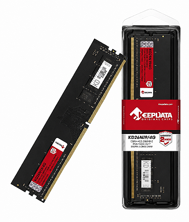 Memória Desktop DDR4 4gb Keepdata 2666mhz KD26N
