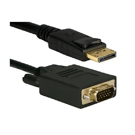Cabo Conversor Video Display Port M / VGA M 1,8mts