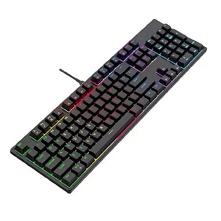 Teclado Mecânico Gamer FY L3000 Switch Blue RGB