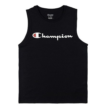 CAMISETA REGATA MUSCLE SCRIPT INK BLACK