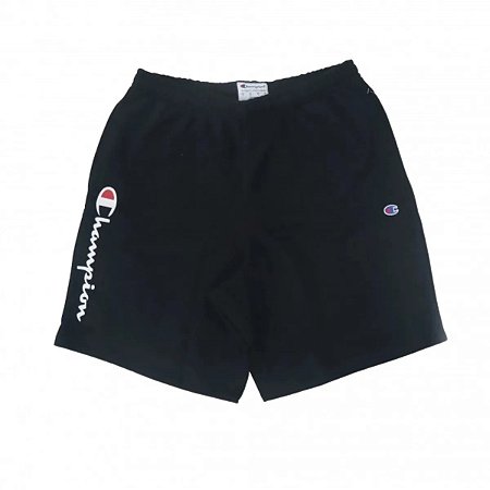 BERMUDA CHAMPION FLEECE SCRIPT VERTICAL INK BLACK