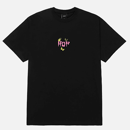 CAMISETA HUF FLY TRAP PRETO