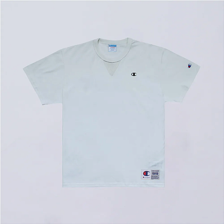CAMISETA CHAMPION MC PES C TRIANGULO FLEETING GREEN