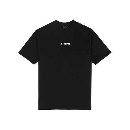 CAMISETA DISTURB OG LOGO IN BLACK