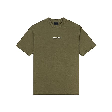 CAMISETA DISTURB OG LOGO IN BEIGE