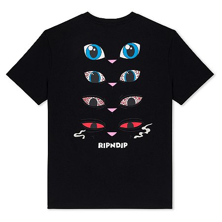CAMISETA RIPNDIP 4 STEPS PRETA