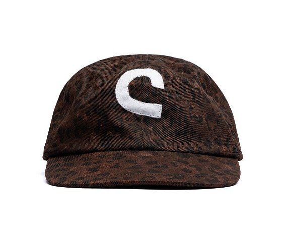 BONÉ CARDAPÊ C LOGO LEOPARD MARROM