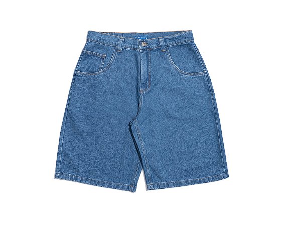 BERMUDA TROPICALIENTS JEANS MID BLUE AZUL