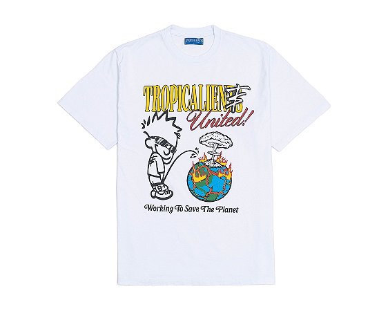 CAMISETA TROPICALIENTS UNITED HC BRANCA