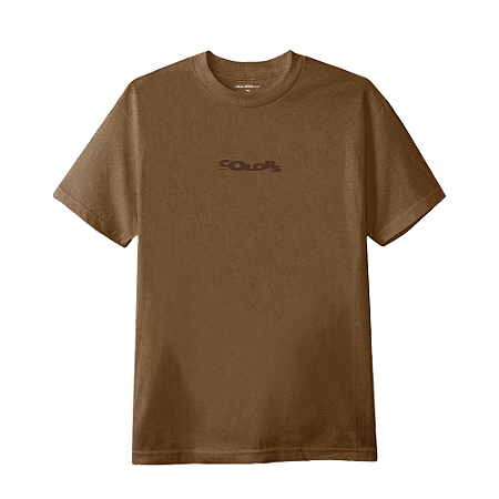 CAMISETA COLORS FLUID MARROM
