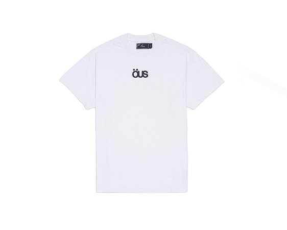 CAMISETA ÖUS HEAVY IMPERIAL SEMI LOGO BRANCA