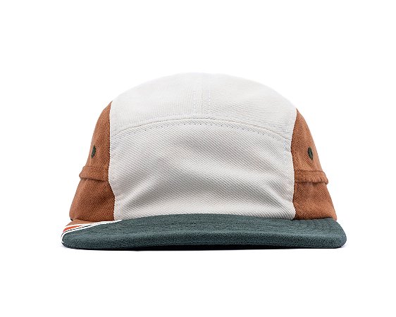 BONÉ ÖUS 5 PANEL PHIBO ESSENCIAL VERDE OFF DESERTO