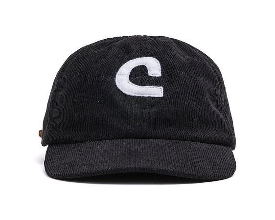 BONÉ CARDAPÊ C LOGO VELUDO COTELÊ PRETO