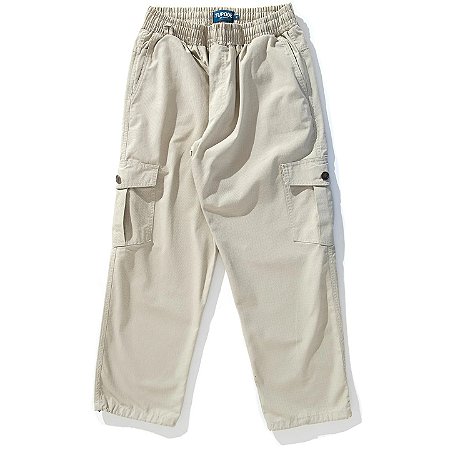 CALÇA TUPODE LEISURE RIPSTOP CARGO CREME