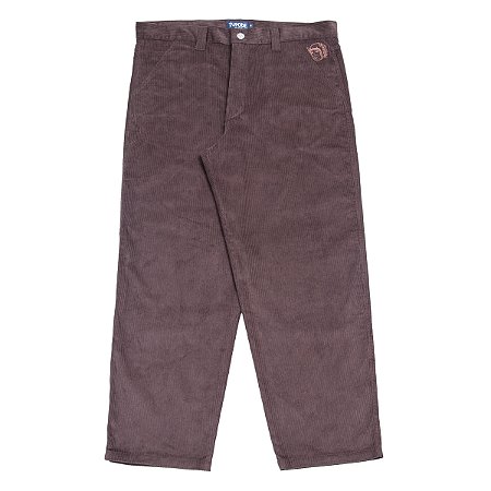 CALÇA TUPODE OG BAGGY 889 VELUDO MARROM